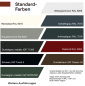 Preview: Briefkasten Huber Aluminium 300/400 Anthrazitgrau RAL 7016 (D)